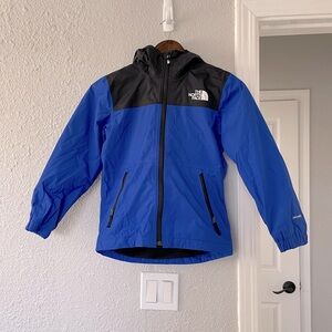 The North Face kids Royal Blue and Black Hooded Jacket S/P 7/8